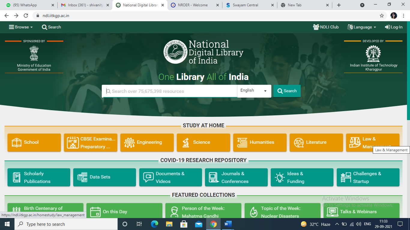 Электронная библиотека ворлд. Digital Library of India. National Digital. NDL. Confereneces.